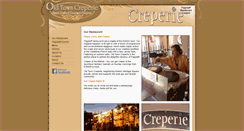 Desktop Screenshot of oldtowncreperie.com